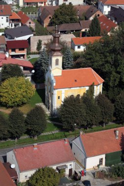 Hırvatistan 'ın Krizevci kentindeki St. Sava Ortodoks Kilisesi