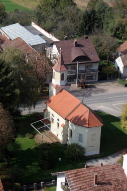 Hırvatistan 'ın Krizevci kentindeki Aziz Mark Krizin Şapeli