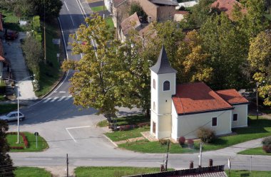 Hırvatistan 'ın Krizevci kentindeki Saint Roch Şapeli