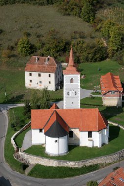 Hırvatistan 'ın Hrascina kentindeki Aziz Nicholas Kilisesi