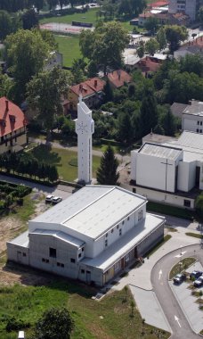 Hırvatistan 'ın Karlovac kentindeki Ulusal Aziz Yusuf Tapınağı