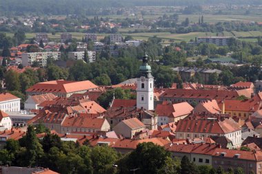 Hırvatistan 'ın Karlovac kentinde Kutsal Üçlü Kilisesi