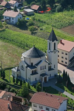 Parish Kilisesi St. George Durmanec, Zagorje bölge, Hırvatistan içinde