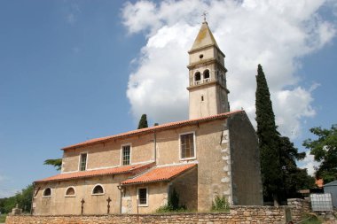 Hırvatistan 'ın Labinci kentindeki Aziz Yahya Kilisesi