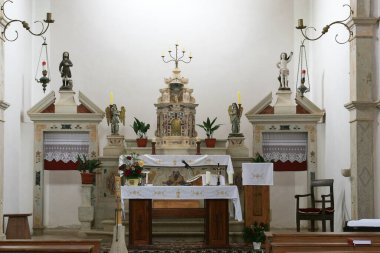 Hırvatistan 'ın Fuskulin kentindeki St. Roch Kilisesi