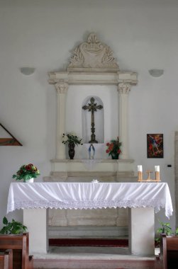 Hırvatistan 'ın Mugeba kentindeki St. Michael Kilisesi