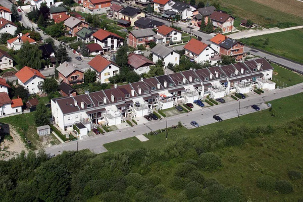 Complexo Residencial Cidade Samobor Croácia — Fotografia de Stock