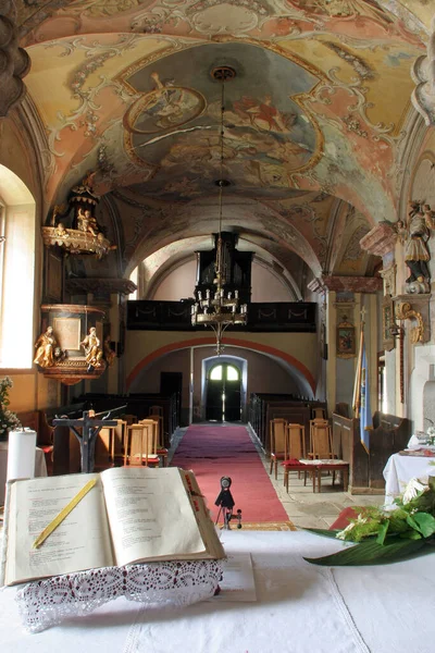 Parish Church Nicholas Hrascina Croatia — стокове фото
