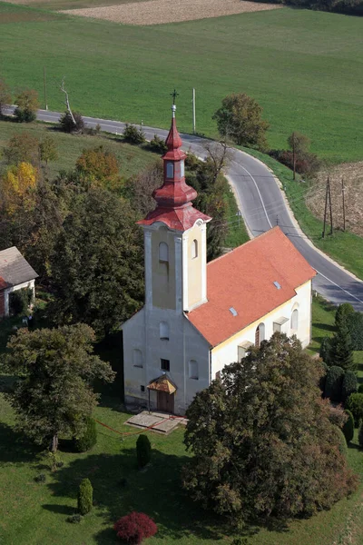 Parish Church of the Sacred Heart of Jesus and Saint Ladislaus in Mali Raven, Croatia