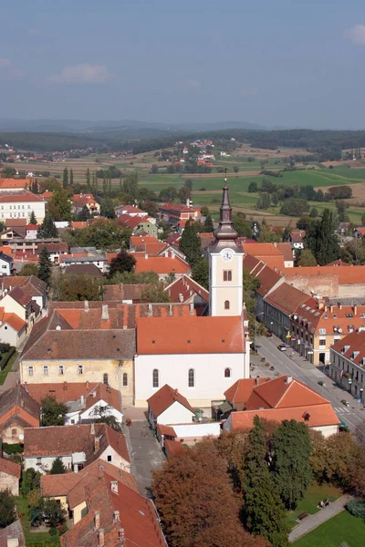 Parish Church Anne Krizevci Croatia — Stock Photo, Image