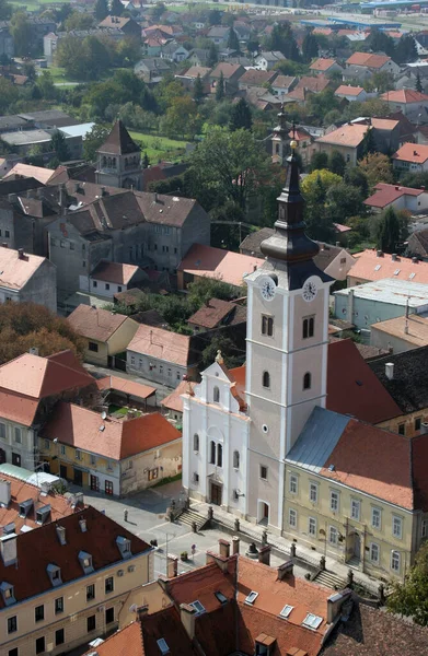 Ενοριακή Εκκλησία Της Αγίας Άννας Στο Κριζέβτσι Της Κροατίας — Φωτογραφία Αρχείου