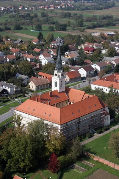 Greckokatolicka Katedra Świętej Trójcy Krizevci Chorwacja — Zdjęcie stockowe