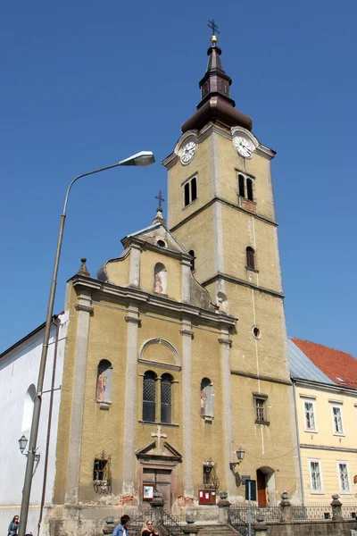 クロアチアのクリゼビッチにある聖アン教区教会 — ストック写真