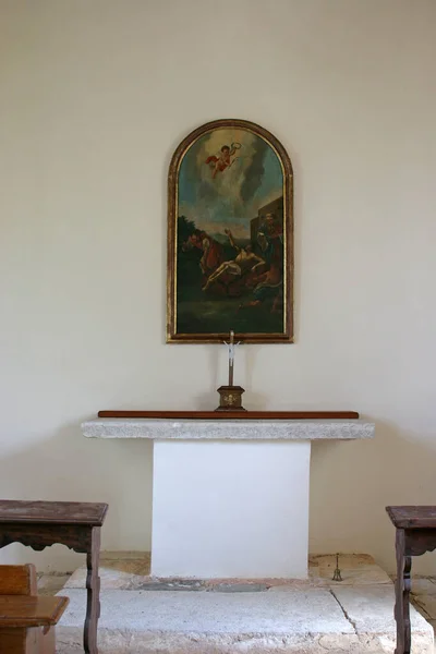 クロアチアのフェレンチにあるローマの聖ローレンス教会 — ストック写真