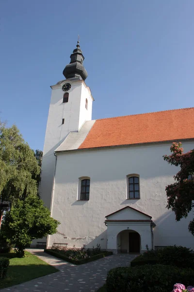 Parish Church Our Lady Snows Kutina Horvátország — Stock Fotó