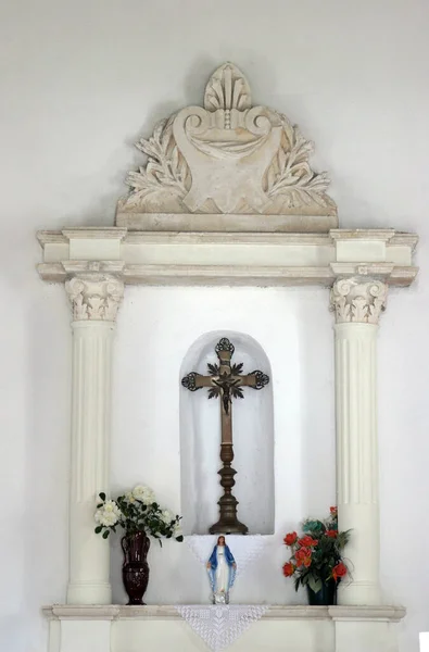 Церковь Святого Михаила Мугебе Хорватия — стоковое фото