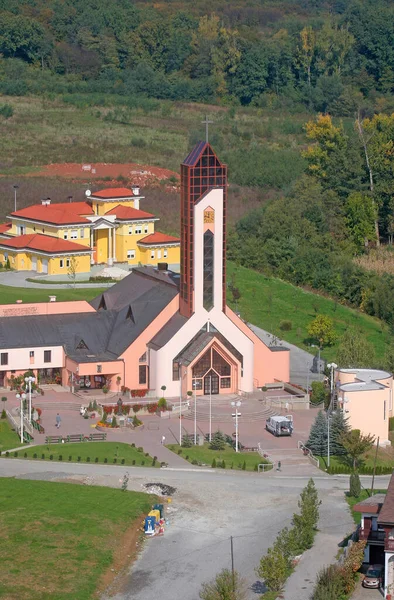 Igreja Paroquial Santo Antônio Pádua Sesvetska Sela Croácia — Fotografia de Stock