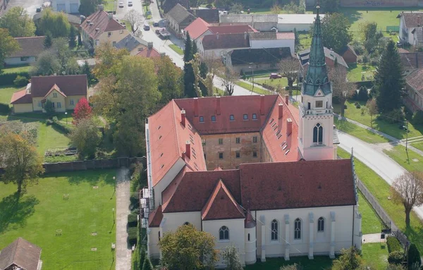 Catedral Católica Griega Santísima Trinidad Krizevci Croacia — Foto de Stock