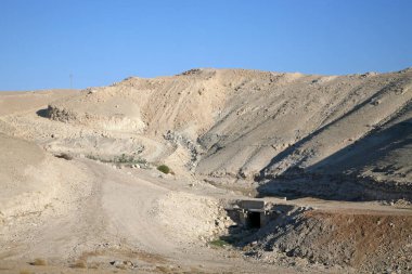 Jericho, Batı Şeria, Filistin, İsrail yakınlarındaki Yahudi çöllerindeki Bedevi yerleşimleri