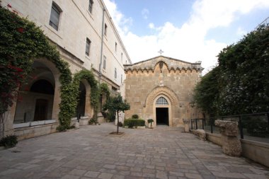 Kırbaçlama Kilisesi, Via Dolorosa, ikinci istasyon, eski Kudüs, İsrail