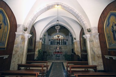 Kırbaçlama Kilisesi, Via Dolorosa, ikinci istasyon, eski Kudüs, İsrail