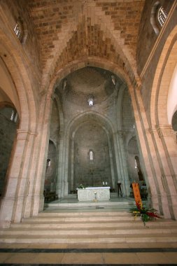 Saint Anne Kilisesi, 12. yüzyıl Haçlı Kilisesi, Bethesda, Kudüs, İsrail