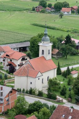 Hırvatistan 'ın Kraljevec na Sutli kentindeki Kutsal Üçlü Kilisesi