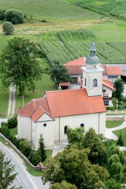 Hırvatistan 'ın Kraljevec na Sutli kentindeki Kutsal Üçlü Kilisesi