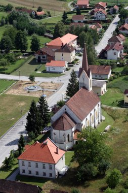 Parish Church of Saint Roch in Luka, Croatia, Croatia clipart