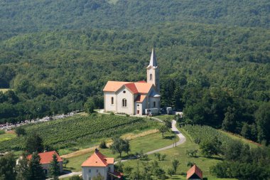 Hırvatistan 'ın Kraljev Vrh kentindeki Kutsal Üç Kralın Kilisesi
