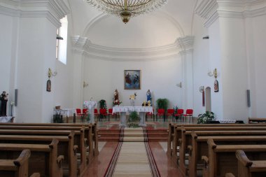 Parish Kilisesi Kutsal Trinity Hrvatska Dubica, Hırvatistan 