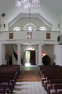 Hırvatistan 'ın Kapela kentindeki Aziz Mary Magdalene kilisesinde koro