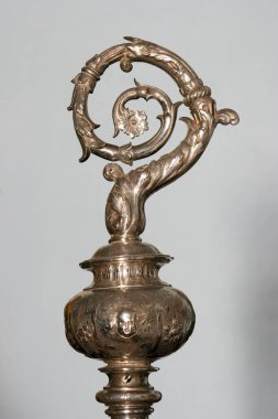 Hırvatistan 'ın Korcula adasının Korcula kentindeki Aziz Mark Kilisesi' nde Katolik Piskopos 'un Hazinesi