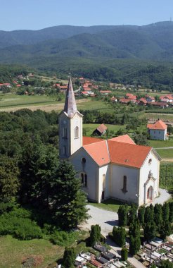 Hırvatistan 'ın Kraljev Vrh kentindeki Kutsal Üç Kralın Kilisesi