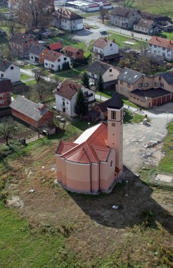 Hırvatistan 'ın Gvozd kentinde Aziz Peter ve Paul Kilisesi