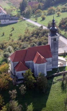 Hırvatistan 'ın Kasina kentindeki Aziz Peter ve Paul Kilisesi