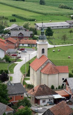 Hırvatistan 'ın Kraljevec na Sutli kentindeki Kutsal Üçlü Kilisesi