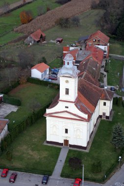 Hırvatistan 'ın İvanska kentindeki Aziz Yahya Kilisesi