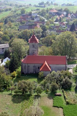 Hırvatistan 'ın Kalnik kentindeki Saint Brice Tur Kilisesi