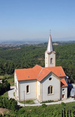 Hırvatistan 'ın Kraljev Vrh kentindeki Kutsal Üç Kralın Kilisesi