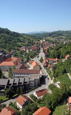 Hırvatistan 'ın Krapinske Toplice bölgesindeki Kutsal Üçlü Kilisesi