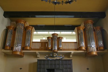 Hırvatistan 'ın Zagreb kentindeki Aziz Nicholas Taveliç kilisesindeki org