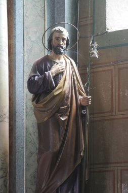 Aziz Yusuf, Hırvatistan 'ın Lipnik kentindeki Aziz Elijah kilisesinde Aziz Isidore sunağında heykel