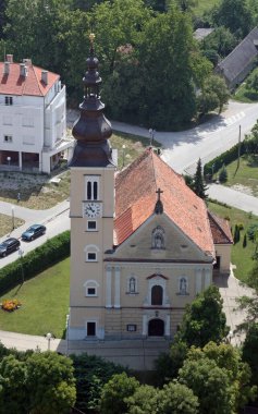 Hırvatistan 'ın Jastrebarsko kentindeki Aziz Nicholas Kilisesi