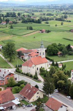 Hırvatistan 'ın Kraljevec na Sutli kentindeki Kutsal Üçlü Kilisesi