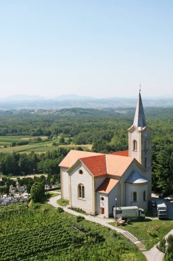 Hırvatistan 'ın Kraljev Vrh kentindeki Kutsal Üç Kralın Kilisesi