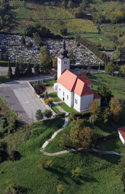 Hırvatistan 'ın Kasina kentindeki Aziz Peter ve Paul Kilisesi