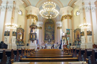 Hırvatistan 'ın Pregrada kentinde Bakire Meryem' in Kilise Varsayımı