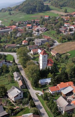 Hırvatistan 'ın Kalnik kentindeki Saint Brice Tur Kilisesi