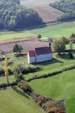 Hırvatistan 'ın Kalnik kentinde Aziz Andrew Şapeli
